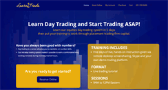 Desktop Screenshot of learn-2-trade.com